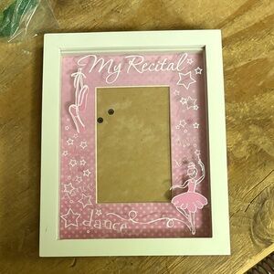My Recital Pink Ballet Picture Frame